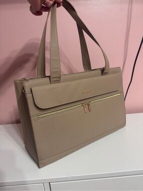 LoveLook Tote Bag with Gold Hardware